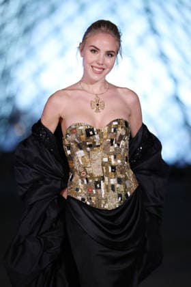 PFW Le Grand Diner du Louvre Arrivals Photocall Princess Maria Carolina of Bourbon Two Sicilies attending the Le Grand Diner du Louvre Arrivals Photocall at the Musee du Louvre as part of Paris Fashion Week on March 03, 2026 in Paris, France. Photo by Jerome Dominé ABACAPRESS.COM Paris France  Copyright: xDominexJerome ABACAx