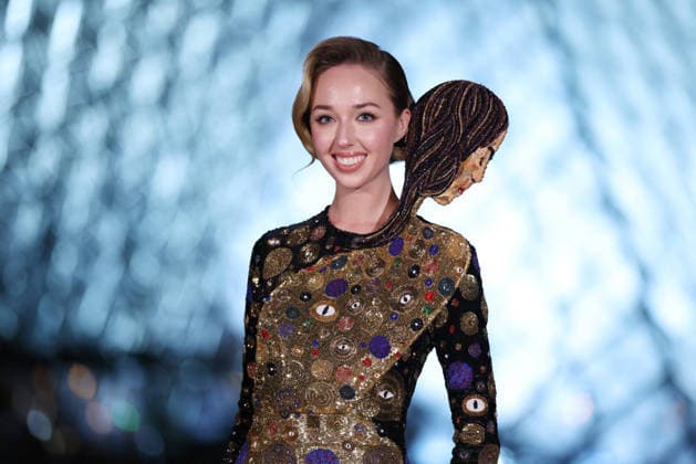 PFW Le Grand Diner du Louvre Arrivals Photocall Maria Chiara of Bourbon Two Sicilies attending the Le Grand Diner du Louvre Arrivals Photocall at the Musee du Louvre as part of Paris Fashion Week on March 03, 2026 in Paris, France. Photo by Jerome Dominé ABACAPRESS.COM Paris France  Copyright: xDominexJerome ABACAx