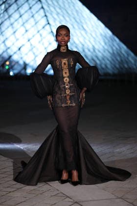 PFW Le Grand Diner du Louvre Arrivals Photocall Olandria Carthen attending the Le Grand Diner du Louvre Arrivals Photocall at the Musee du Louvre as part of Paris Fashion Week on March 03, 2026 in Paris, France. Photo by Jerome Dominé ABACAPRESS.COM Paris France  Copyright: xDominexJerome ABACAx