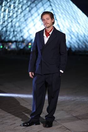 PFW Le Grand Diner du Louvre Arrivals Photocall Dylan Sprouse attending the Le Grand Diner du Louvre Arrivals Photocall at the Musee du Louvre as part of Paris Fashion Week on March 03, 2026 in Paris, France. Photo by Jerome Dominé ABACAPRESS.COM Paris France  Copyright: xDominexJerome ABACAx