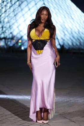 PFW Le Grand Diner du Louvre Arrivals Photocall Aya Nakamura attending the Le Grand Diner du Louvre Arrivals Photocall at the Musee du Louvre as part of Paris Fashion Week on March 03, 2026 in Paris, France. Photo by Jerome Dominé ABACAPRESS.COM Paris France  Copyright: xDominexJerome ABACAx