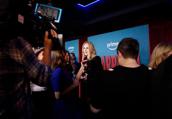 Nicole Kidman arrives on the red carpet at Prime Video s Scarpetta New York Premiere at Regal Union Square on Tuesday, March 3, 2026 in New York City.  NYP20260303206 JOHNxANGELILLO