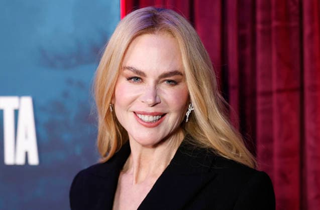 Nicole Kidman arrives on the red carpet at Prime Video s Scarpetta New York Premiere at Regal Union Square on Tuesday, March 3, 2026 in New York City.  NYP20260303215 JOHNxANGELILLO