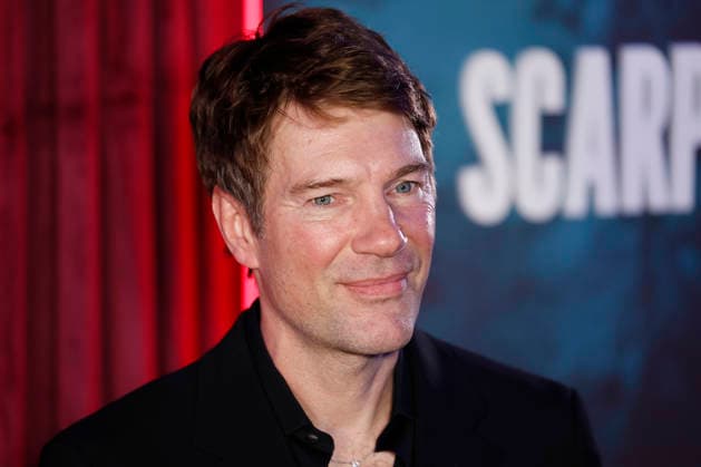 Per Saari arrives on the red carpet at Prime Video s Scarpetta New York Premiere at Regal Union Square on Tuesday, March 3, 2026 in New York City.  NYP20260303231 JOHNxANGELILLO
