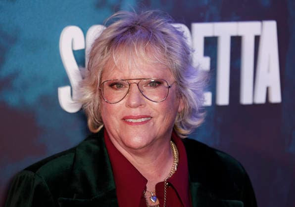 Elizabeth Sarnoff arrives on the red carpet at Prime Video s Scarpetta New York Premiere at Regal Union Square on Tuesday, March 3, 2026 in New York City.  NYP20260303229 JOHNxANGELILLO