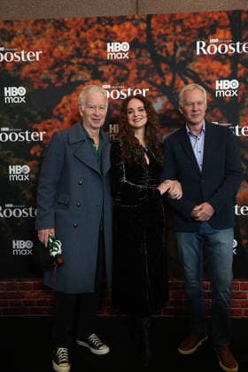 March 3, 2026, New York, Ny, USA: JOHN MCENROE, MELISSA ERRICO and PATRICK MCENROE attend the red carpet premiere for HBO original comedy series Rooster,.787 Seventh Avenue, NYC.March 3, 2026. . Red carpet premiere for HBO original comedy series Rooster,.787 Seventh Avenue, NYC.March 3, 2026. New York USA - ZUMAms4_ 20260303_faf_ms4_035 Copyright: xSoniaxMoskowitzxGordonx