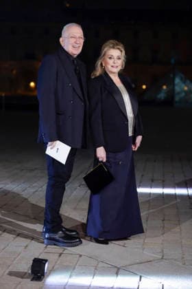 Jean Paul Gaultier and Catherine Deneuve - Le Grand Diner du Louvre, Paris France, March 3rd , 2026 Olivier Borde Bestimage Photocall of Le Grand Diner du Louvre , France, March 3rd , 2026 Olivier Borde Paris France  Copyright: xOLIVIERxBORDEx xBESTIMAGExOLIVIERxBORDEx xBESTIMAGEx