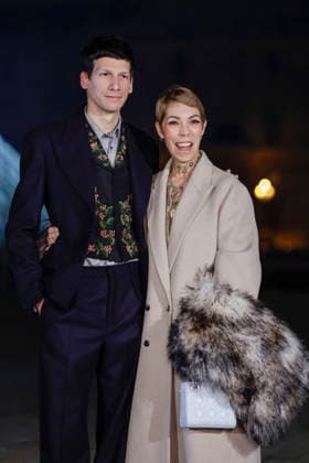 Sam Maouchi, Mathilde Favier - Le Grand Diner du Louvre, à Paris France, le 3 mars 2026 Olivier Borde Bestimage Photocall of Le Grand Diner du Louvre , France, March 3rd , 2026 Olivier Borde Paris France  Copyright: xOLIVIERxBORDEx xBESTIMAGExOLIVIERxBORDEx xBESTIMAGEx