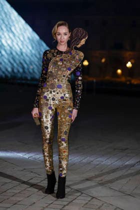 Maria Chiara de Bourbon des Deux Siciles, - Le Grand Diner du Louvre, à Paris France, le 3 mars 2026 Olivier Borde Bestimage Photocall of Le Grand Diner du Louvre , France, March 3rd , 2026 Olivier Borde Paris France  Copyright: xOLIVIERxBORDEx xBESTIMAGExOLIVIERxBORDEx xBESTIMAGEx