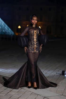 Olandria Carthen - Le Grand Diner du Louvre, Paris France, March 3rd 2026 Olivier Borde Bestimage Photocall of Le Grand Diner du Louvre , France, March 3rd , 2026 Olivier Borde Paris France  Copyright: xOLIVIERxBORDEx xBESTIMAGExOLIVIERxBORDEx xBESTIMAGEx