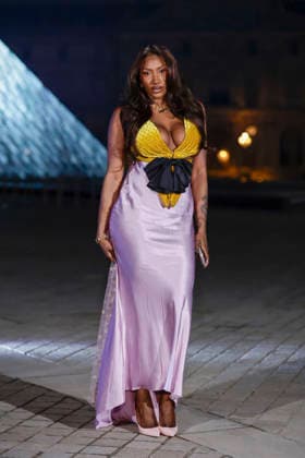 Aya Nakamura - Le Grand Diner du Louvre, à Paris France, le 3 mars 2026 Olivier Borde Bestimage Photocall of Le Grand Diner du Louvre , France, March 3rd , 2026 Olivier Borde Paris France  Copyright: xOLIVIERxBORDEx xBESTIMAGExOLIVIERxBORDEx xBESTIMAGEx