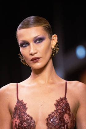 PFW - Bella Hadid Models For Saint Laurent US model Bella Hadid presents a creation for Saint Laurent for the Women s Ready to Wear Fall Winter 2026-2027 collection fashion show as part of the Paris Women Fashion Week (PFW), in Paris, on March 3, 2026. Photo by Alexis Jumeau ABACAPRESS.COM Paris France  Copyright: xJumeauxAlexis ABACAx