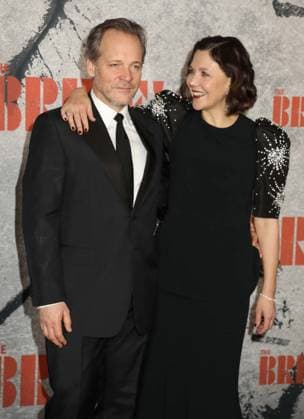 March 3, 2026, New York, New York, USA: Actor PETER SARSGAARD and his wife actor director MAGGIE GYLLENHAAL seen at the arrivals for the New York premiere of The Bride held at The Rose Theater at Jazz at Lincoln Center. New York USA  - ZUMAk03_ 20260303_zaf_k03_044 Copyright: xNancyxKaszermanx