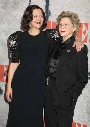 March 3, 2026, New York, New York, USA: Actor director MAGGIE GYLLENHAAL and actor ANNETTE BENING seen at the arrivals for the New York premiere of The Bride held at The Rose Theater at Jazz at Lincoln Center. New York USA  - ZUMAk03_ 20260303_zaf_k03_049 Copyright: xNancyxKaszermanx