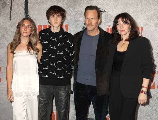 March 3, 2026, New York, New York, USA: Actor PATRICK WILSON, DAGMARA DOMINCZYK and CHILDREN seen at the arrivals for the New York premiere of The Bride held at The Rose Theater at Jazz at Lincoln Center. New York USA  - ZUMAk03_ 20260303_zaf_k03_062 Copyright: xNancyxKaszermanx