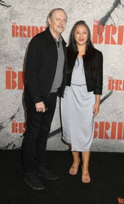 March 3, 2026, New York, New York, USA: Actor STEVE BUSCEMI and his wife KAREN HO seen at the arrivals for the New York premiere of The Bride held at The Rose Theater at Jazz at Lincoln Center. New York USA  - ZUMAk03_ 20260303_zaf_k03_076 Copyright: xNancyxKaszermanx