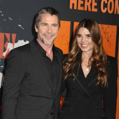March 3, 2026, New York, New York, USA: Actor CHRISTIAN BALE and wife actor SIBI BLAZIC seen at the arrivals for the New York premiere of The Bride held at The Rose Theater at Jazz at Lincoln Center. New York USA  - ZUMAk03_ 20260303_zaf_k03_091 Copyright: xNancyxKaszermanx