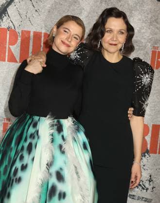 March 3, 2026, New York, New York, USA: Actor JESSIE BUCKLEY and director actor MAGGIE GYLLENHAAL seen at the arrivals for the New York premiere of The Bride held at The Rose Theater at Jazz at Lincoln Center. New York USA  - ZUMAk03_ 20260303_zaf_k03_143 Copyright: xNancyxKaszermanx