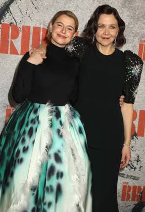 March 3, 2026, New York, New York, USA: Actor JESSIE BUCKLEY and director actor MAGGIE GYLLENHAAL seen at the arrivals for the New York premiere of The Bride held at The Rose Theater at Jazz at Lincoln Center. New York USA  - ZUMAk03_ 20260303_zaf_k03_144 Copyright: xNancyxKaszermanx