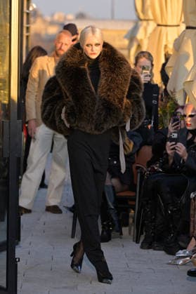 PFW - Pressiat Runway A model walks the runway during the Pressiat Womenswear Fall Winter 2026-2027 show as part of Paris Fashion Week on March 03, 2026 in Paris, France. Photo by Jana Call me J ABACAPRESS.COM Paris Ile de France France  Copyright: xJanaxCallxmexJ ABACAx