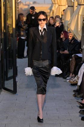 PFW - Pressiat Runway A model walks the runway during the Pressiat Womenswear Fall Winter 2026-2027 show as part of Paris Fashion Week on March 03, 2026 in Paris, France. Photo by Jana Call me J ABACAPRESS.COM Paris Ile de France France  Copyright: xJanaxCallxmexJ ABACAx