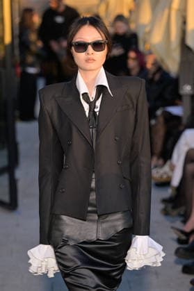 PFW - Pressiat Runway A model walks the runway during the Pressiat Womenswear Fall Winter 2026-2027 show as part of Paris Fashion Week on March 03, 2026 in Paris, France. Photo by Jana Call me J ABACAPRESS.COM Paris Ile de France France  Copyright: xJanaxCallxmexJ ABACAx