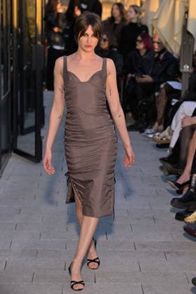 PFW - Pressiat Runway A model walks the runway during the Pressiat Womenswear Fall Winter 2026-2027 show as part of Paris Fashion Week on March 03, 2026 in Paris, France. Photo by Jana Call me J ABACAPRESS.COM Paris Ile de France France  Copyright: xJanaxCallxmexJ ABACAx