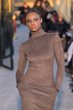 PFW - Pressiat Runway A model walks the runway during the Pressiat Womenswear Fall Winter 2026-2027 show as part of Paris Fashion Week on March 03, 2026 in Paris, France. Photo by Jana Call me J ABACAPRESS.COM Paris Ile de France France  Copyright: xJanaxCallxmexJ ABACAx