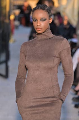 PFW - Pressiat Runway A model walks the runway during the Pressiat Womenswear Fall Winter 2026-2027 show as part of Paris Fashion Week on March 03, 2026 in Paris, France. Photo by Jana Call me J ABACAPRESS.COM Paris Ile de France France  Copyright: xJanaxCallxmexJ ABACAx