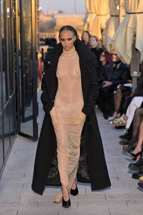 PFW - Pressiat Runway A model walks the runway during the Pressiat Womenswear Fall Winter 2026-2027 show as part of Paris Fashion Week on March 03, 2026 in Paris, France. Photo by Jana Call me J ABACAPRESS.COM Paris Ile de France France  Copyright: xJanaxCallxmexJ ABACAx