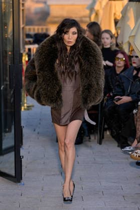 PFW - Pressiat Runway A model walks the runway during the Pressiat Womenswear Fall Winter 2026-2027 show as part of Paris Fashion Week on March 03, 2026 in Paris, France. Photo by Jana Call me J ABACAPRESS.COM Paris Ile de France France  Copyright: xJanaxCallxmexJ ABACAx