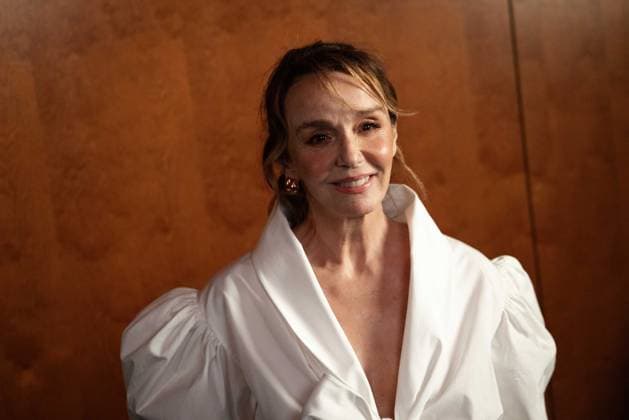 PFW - Saint Laurent Front Row Philippine Leroy-Beaulieu attends the Saint Laurent Womenswear Fall Winter 2026-2027 show as part of Paris Fashion Week (PFW)on March 03, 2026 in Paris, France. Photo by Alexis Jumeau ABACAPRESS.COM Paris France  Copyright: xJumeauxAlexis ABACAx