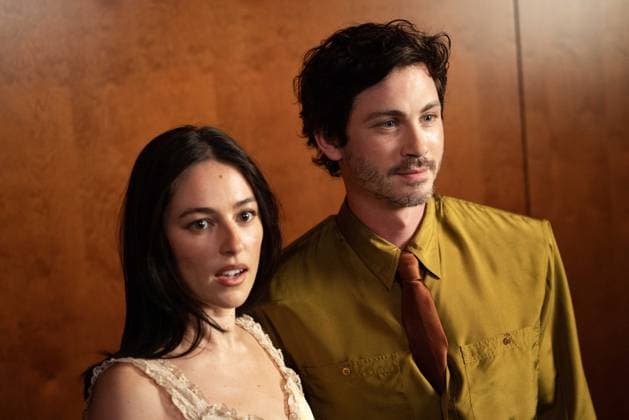 PFW - Saint Laurent Front Row AnaLuisa Corrigan and Logan Lerman attends the Saint Laurent Womenswear Fall Winter 2026-2027 show as part of Paris Fashion Week (PFW)on March 03, 2026 in Paris, France. Photo by Alexis Jumeau ABACAPRESS.COM Paris France  Copyright: xJumeauxAlexis ABACAx