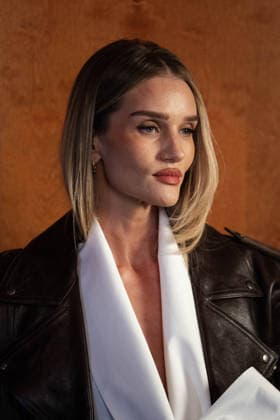 PFW - Saint Laurent Front Row Rosie Huntington-Whiteley attends the Saint Laurent Womenswear Fall Winter 2026-2027 show as part of Paris Fashion Week (PFW)on March 03, 2026 in Paris, France. Photo by Alexis Jumeau ABACAPRESS.COM Paris France  Copyright: xJumeauxAlexis ABACAx