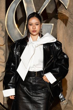 PFW - Saint Laurent Front Row MILK attends the Saint Laurent Womenswear Fall Winter 2026-2027 show as part of Paris Fashion Week on March 03, 2026 in Paris, France. Photo by ABACAPRESS.COM Paris France  Copyright: xABACAx
