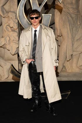 PFW - Saint Laurent Front Row Finn Bennett attends the Saint Laurent Womenswear Fall Winter 2026-2027 show as part of Paris Fashion Week on March 03, 2026 in Paris, France. Photo by ABACAPRESS.COM Paris France  Copyright: xABACAx