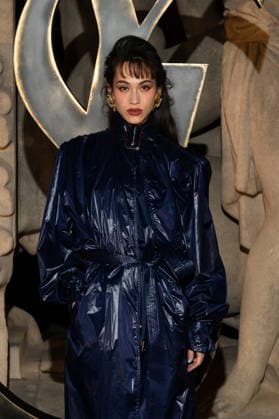 PFW - Saint Laurent Front Row Kiko Mizuhara attends the Saint Laurent Womenswear Fall Winter 2026-2027 show as part of Paris Fashion Week on March 03, 2026 in Paris, France. Photo by ABACAPRESS.COM Paris France  Copyright: xABACAx