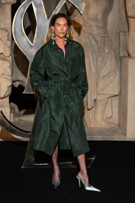 PFW - Saint Laurent Front Row Erin Wasson attends the Saint Laurent Womenswear Fall Winter 2026-2027 show as part of Paris Fashion Week on March 03, 2026 in Paris, France. Photo by ABACAPRESS.COM Paris France  Copyright: xABACAx