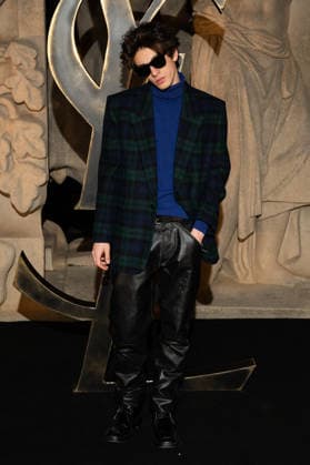 PFW - Saint Laurent Front Row Mark Eydelshteyn attends the Saint Laurent Womenswear Fall Winter 2026-2027 show as part of Paris Fashion Week on March 03, 2026 in Paris, France. Photo by ABACAPRESS.COM Paris France  Copyright: xABACAx