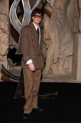 PFW - Saint Laurent Front Row Mason Thames attends the Saint Laurent Womenswear Fall Winter 2026-2027 show as part of Paris Fashion Week on March 03, 2026 in Paris, France. Photo by ABACAPRESS.COM Paris France  Copyright: xABACAx