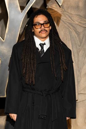PFW - Saint Laurent Front Row Luka Sabbat attends the Womenswear Fall Winter 2026-2027 show as part of Paris Fashion Week on March 03, 2026 in Paris, France. Photo by ABACAPRESS.COM Paris France  Copyright: xABACAx