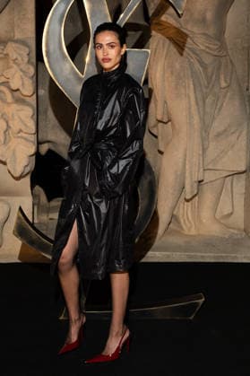 PFW - Saint Laurent Front Row Amelia Gray attends the Womenswear Fall Winter 2026-2027 show as part of Paris Fashion Week on March 03, 2026 in Paris, France. Photo by ABACAPRESS.COM Paris France  Copyright: xABACAx