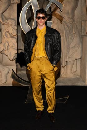 PFW - Saint Laurent Front Row Manu Rios attends the Womenswear Fall Winter 2026-2027 show as part of Paris Fashion Week on March 03, 2026 in Paris, France. Photo by ABACAPRESS.COM Paris France  Copyright: xABACAx