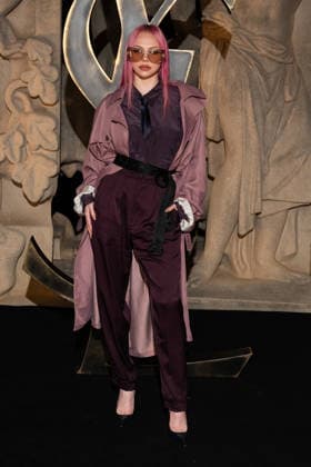 PFW - Saint Laurent Front Row Adela attends the Saint Laurent Womenswear Fall Winter 2026-2027 show as part of Paris Fashion Week on March 03, 2026 in Paris, France. Photo by Laurent Zabulon ABACAPRESS.COM Paris France  Copyright: xZabulonxLaurent ABACAx