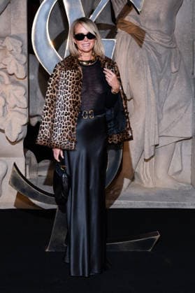 PFW - Saint Laurent Front Row Laeticia Hallyday attends the Womenswear Fall Winter 2026-2027 show as part of Paris Fashion Week on March 03, 2026 in Paris, France. Photo by Laurent Zabulon ABACAPRESS.COM Paris France  Copyright: xZabulonxLaurent ABACAx