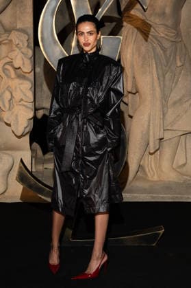 PFW - Saint Laurent Front Row Amelia Gray attends the Womenswear Fall Winter 2026-2027 show as part of Paris Fashion Week on March 03, 2026 in Paris, France. Photo by Laurent Zabulon ABACAPRESS.COM Paris France  Copyright: xZabulonxLaurent ABACAx
