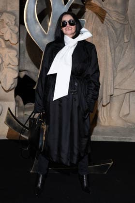 PFW - Saint Laurent Front Row Beatrice Dalle attends the Womenswear Fall Winter 2026-2027 show as part of Paris Fashion Week on March 03, 2026 in Paris, France. Photo by Laurent Zabulon ABACAPRESS.COM Paris France  Copyright: xZabulonxLaurent ABACAx