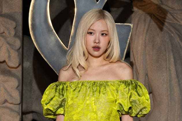 PFW - Saint Laurent Front Row Rose attends the Womenswear Fall Winter 2026-2027 show as part of Paris Fashion Week on March 03, 2026 in Paris, France. Photo by Laurent Zabulon ABACAPRESS.COM Paris France  Copyright: xZabulonxLaurent ABACAx