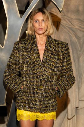 PFW - Saint Laurent Front Row Anja Rubik attends the Saint Laurent Womenswear Fall Winter 2026-2027 show as part of Paris Fashion Week on March 03, 2026 in Paris, France. Photo by Laurent Zabulon ABACAPRESS.COM Paris France  Copyright: xZabulonxLaurent ABACAx