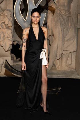 PFW - Saint Laurent Front Row Gabbriette attends the Saint Laurent Womenswear Fall Winter 2026-2027 show as part of Paris Fashion Week on March 03, 2026 in Paris, France. Photo by Laurent Zabulon ABACAPRESS.COM Paris France  Copyright: xZabulonxLaurent ABACAx